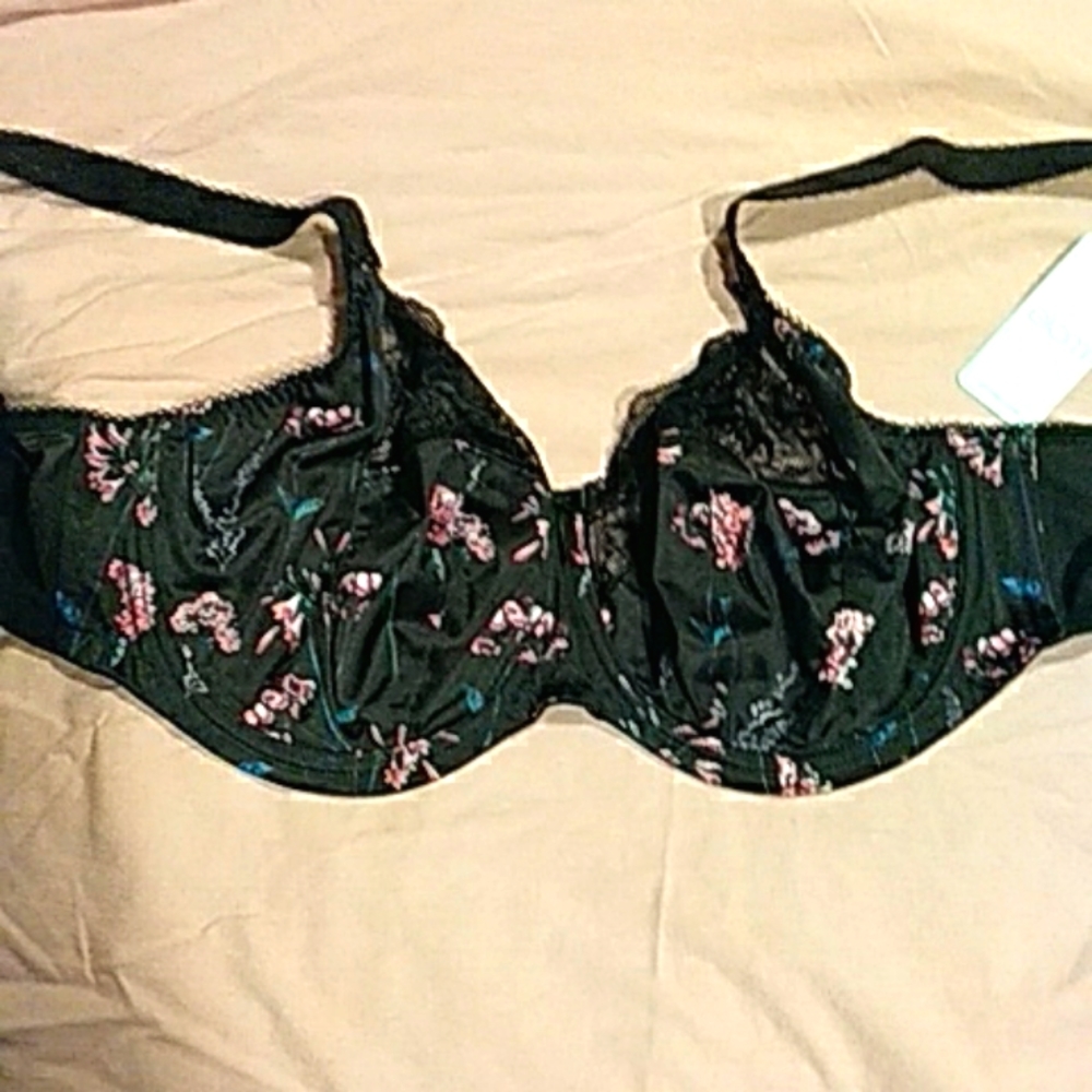 Elomi Women's Lace-trim Underwire Bra 42DDD